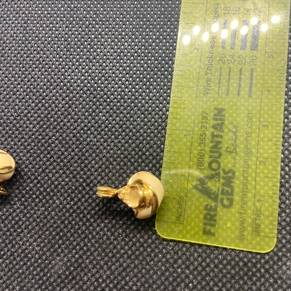 Vintage Monet Earrings - Picture 2 of 4